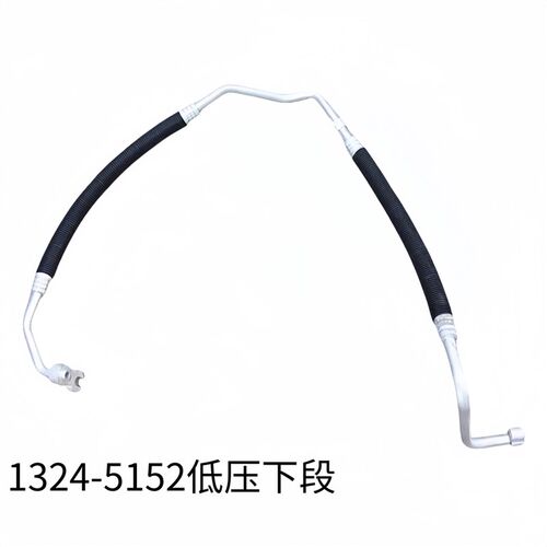 陕汽德龙X3000/WP13空调管冷气管WP12/10压缩机低压高压管三分管