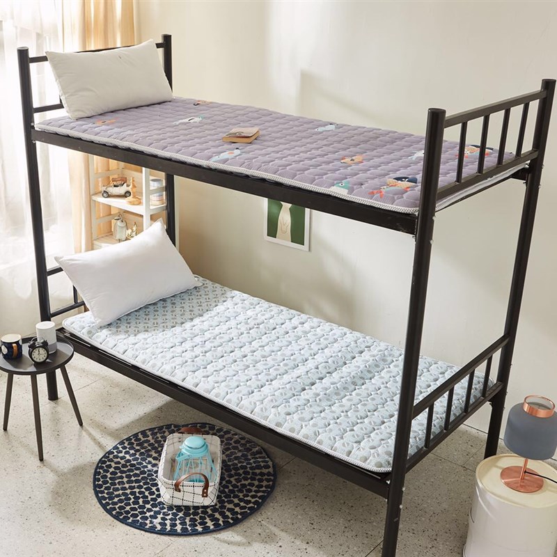 可拆洗双面床垫薄款折叠学生0.9宿舍单人两用学生幼儿园午睡褥子