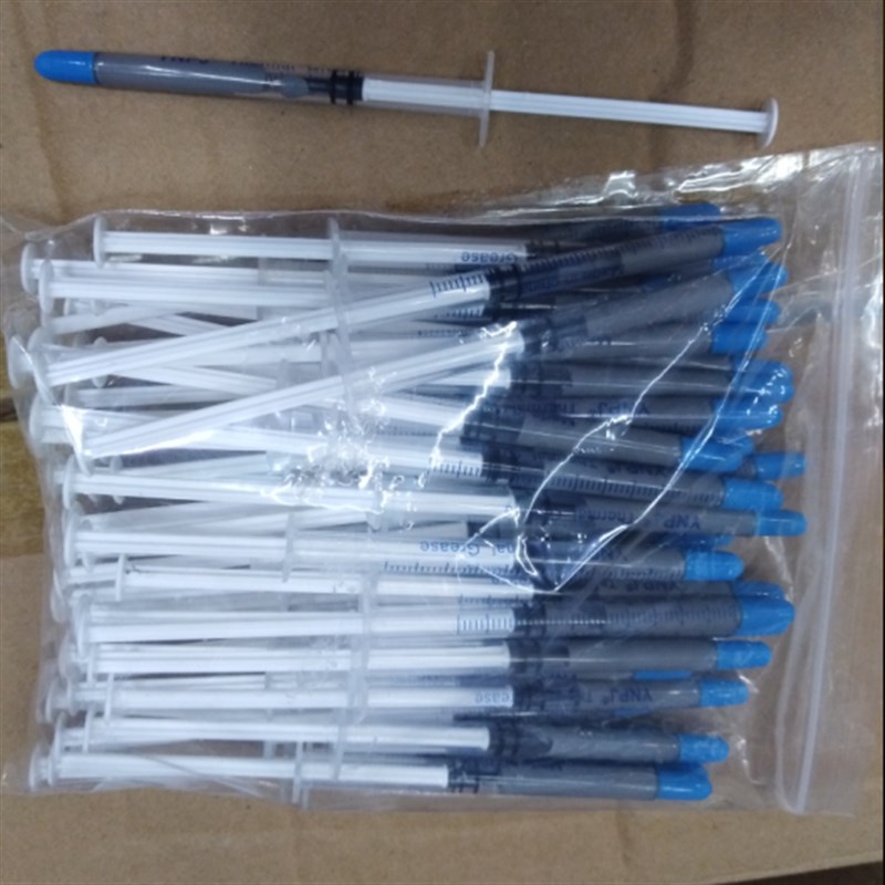 CPU散热硅膏电脑显卡风扇一次性针支导热硅脂胶10支10元 50支30元