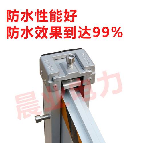 铝合金防洪防汛挡水板地下车库商场店铺挡水板不锈钢防洪闸挡水板