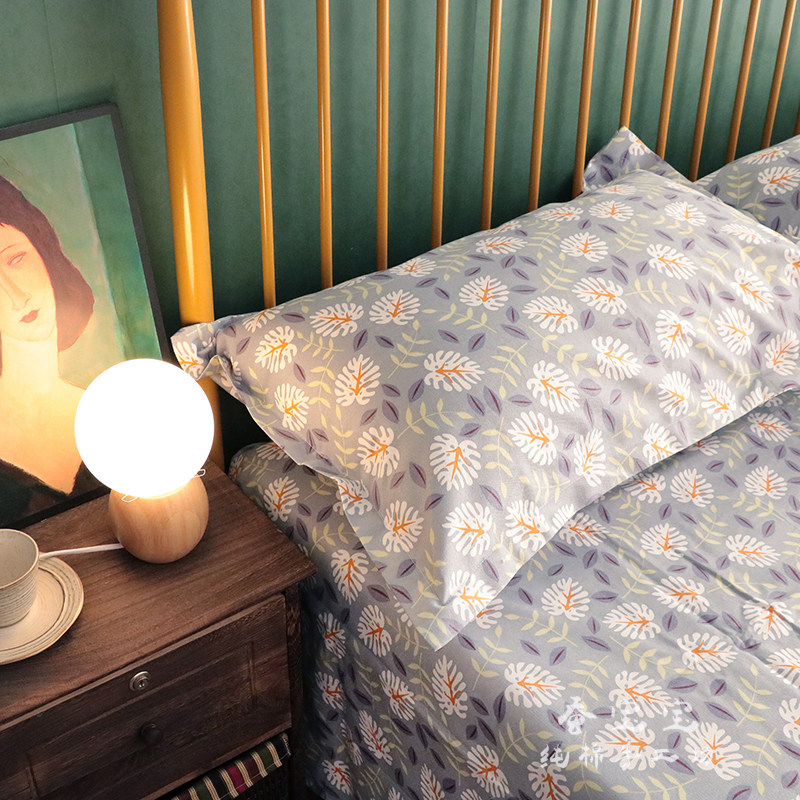 粗布床单三件套老粗布全棉帆布纯棉枕套向日葵雏菊单人双人1.8m,床上用品,床单,淘宝优惠券,粉丝福利购,淘宝优惠卷