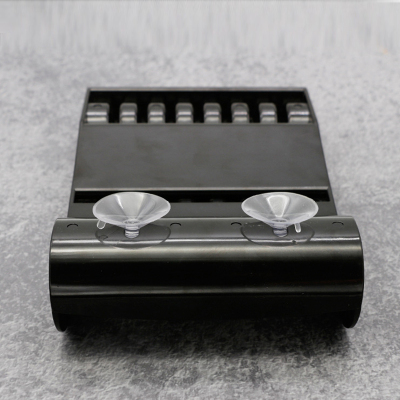 美发剪刀展示架barber专用个性创意剪刀架收纳防滑固定桌面工具架