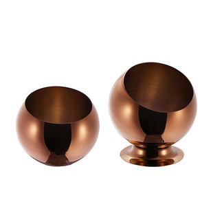 不锈钢台面收纳桶 创意小号桌面垃圾桶酒吧KTV烟灰缸客厅果皮罐