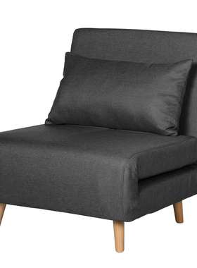 厂家 沙发床多功能折叠布艺沙发床两用懒人灰色网红简易午休床