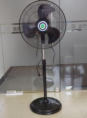 梁田落地扇商用扇450MM 黑色三胶叶18寸120W立式家用电风扇FS45-D
