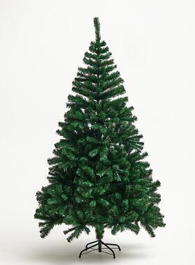 寻木 1.5/1.8/2.1m圣诞树裸树PVC加密加厚普通树圣诞节绿色装饰树