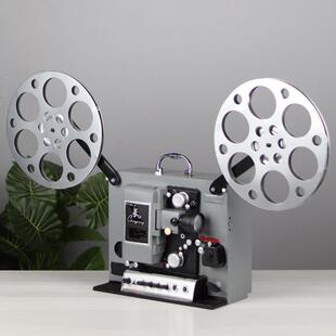 老式放映机模型7080年代怀旧老式物件复古道具摄影橱窗装饰摆件