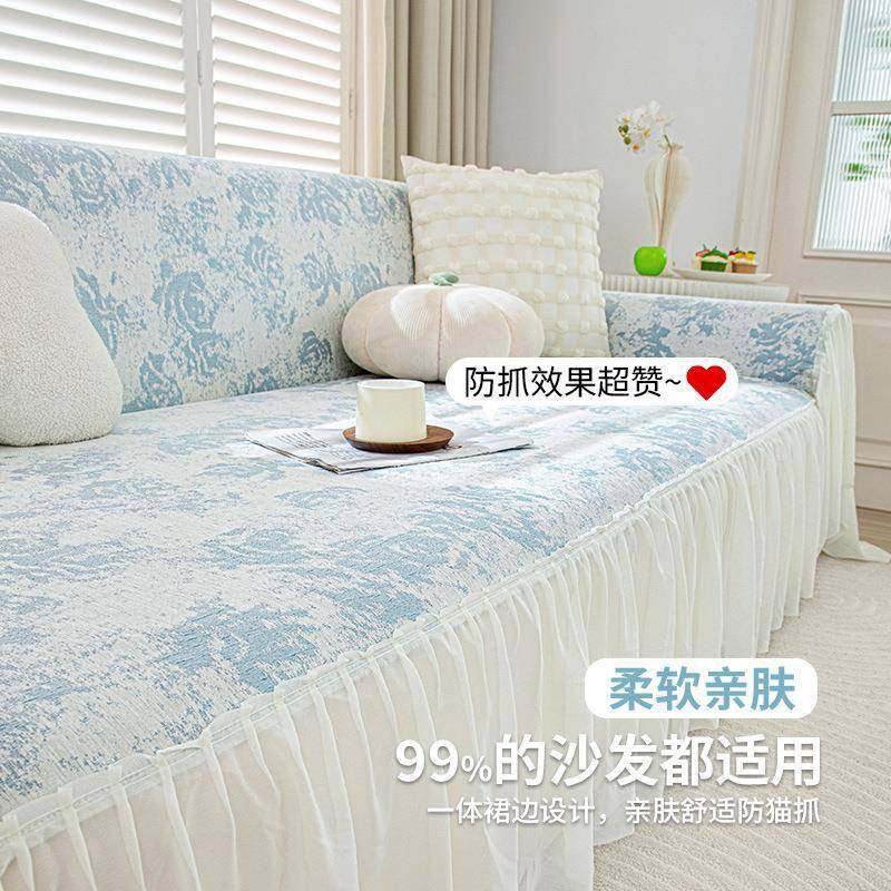 新款复古加厚一片式沙发盖巾全盖不沾毛防猫抓沙发套罩四季通用,电子元器件市场,其它元器件,淘宝优惠券,粉丝福利购,淘宝优惠卷
