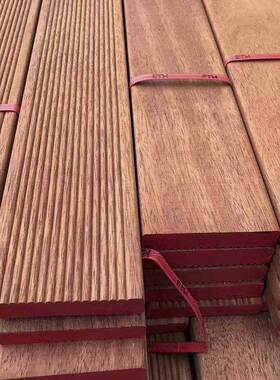 印尼菠萝格地板木户外防腐木板台露台庭院实地阳板NNO地菠萝格木