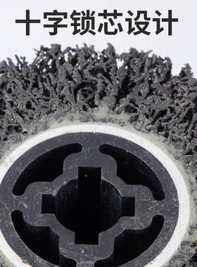 黑金刚拉120x100x19不锈钢丝金属专抛黑金刚拉光拉轮丝机除锈轮砂