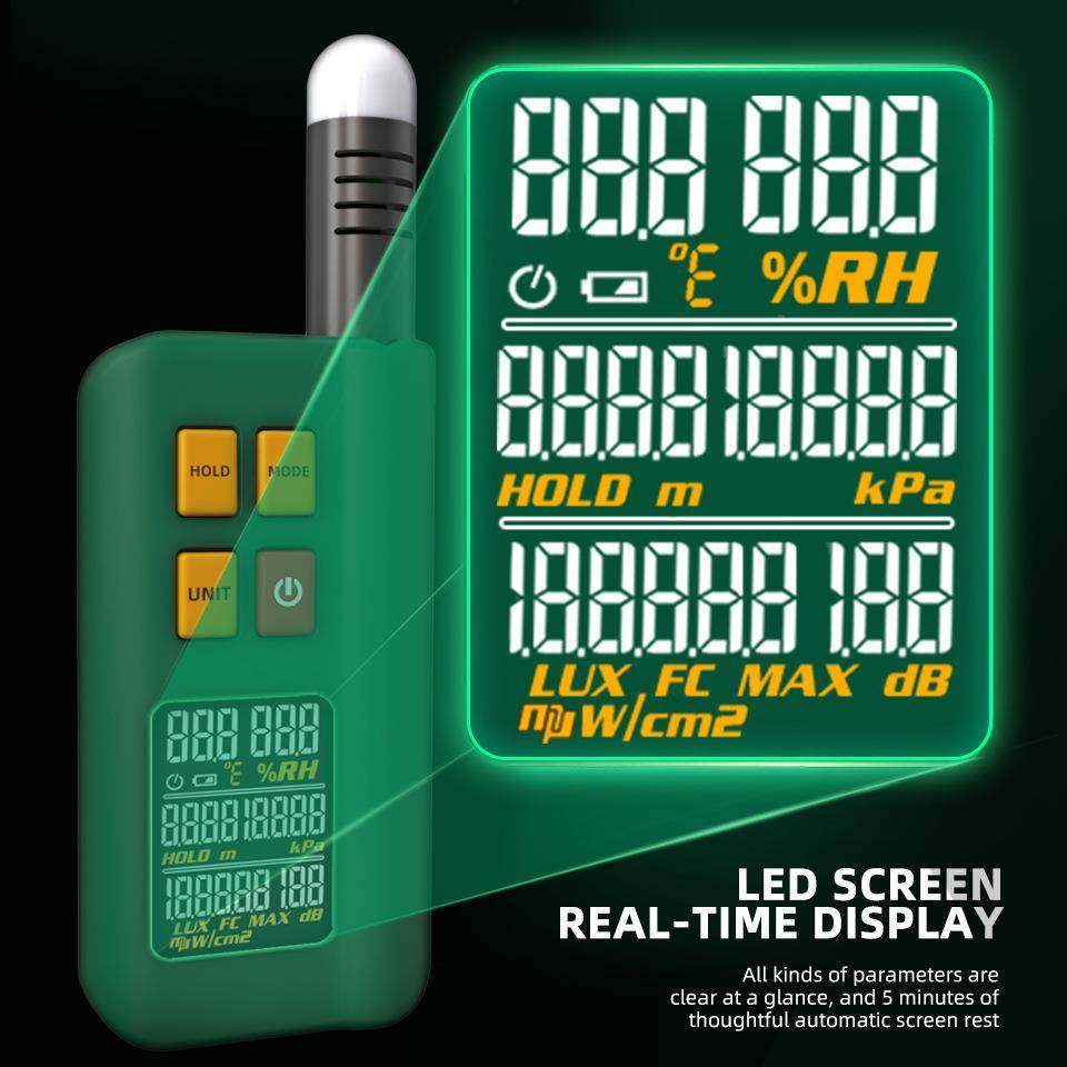 高合GX1环境检测湿仪GX1温度度照度海拔度噪音综检测仪