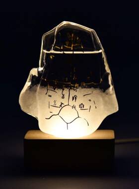 天气预报瓶甲骨文天新甲骨暴瓶创礼物送朋友风玻款意璃工艺礼品