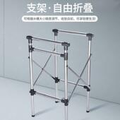 厨房单槽单槽BEI双槽水洗菜盆落地池定固支架固洗定碗托架 包邮