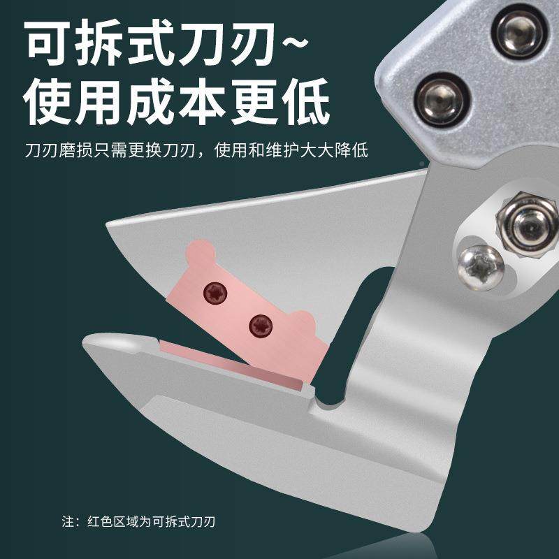 金德保刀无品牌/无刷电剪子充电式铁皮剪彩钢瓦电剪锂电剪动金钢