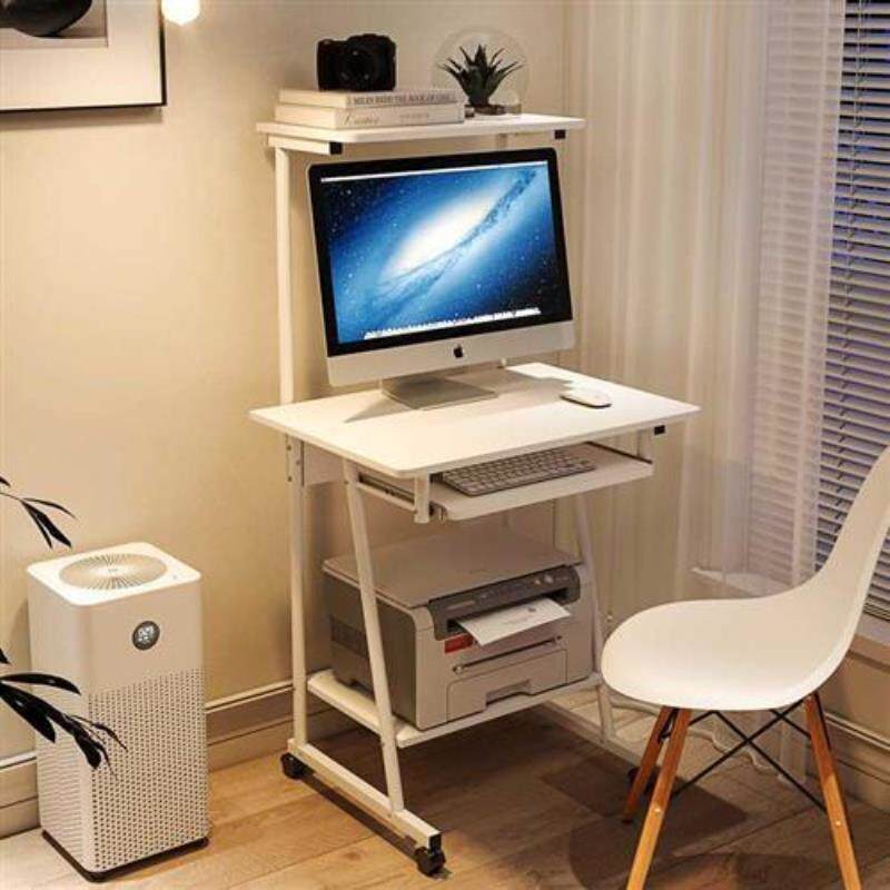 电脑桌台式家用FJA写字办台移动书简约小桌子学书桌房公桌习支架