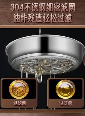 三四钢油壶壶防漏过滤油壶油35271、3壶油瓶家用房猪油罐厨漏油网