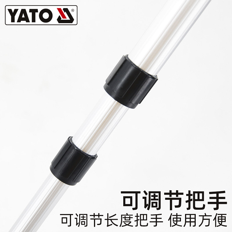 YATO测距轮手推滚轮式数显测距仪量路车高精度公路推尺工程测量尺