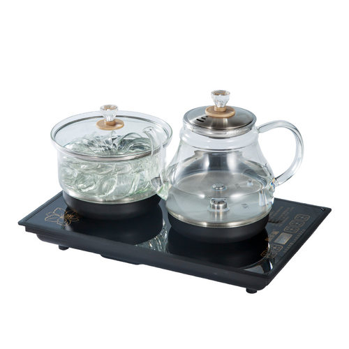 大理石茶台茶桌嵌入式烧水壶自动上水智能茶吧机薄边23x37电茶炉