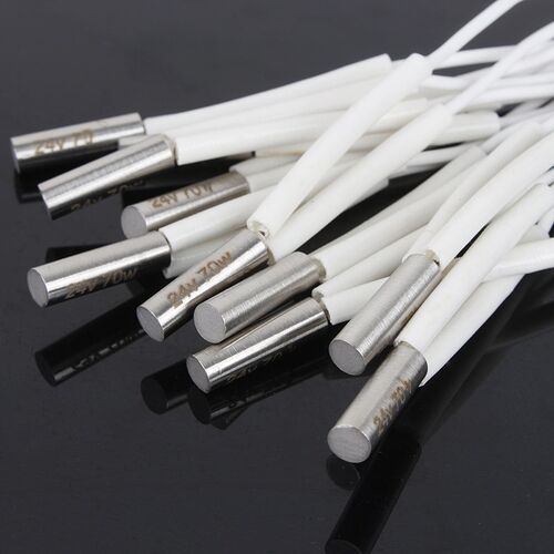 乐积3D打印机配件12V24V加热棒 70W大功率高温版喷头电热管6*20mm