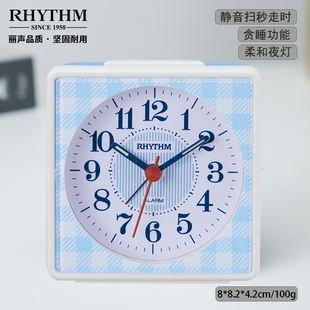 丽声儿童闹钟小学生专用静音可爱床头贪睡小闹钟桌面台钟家用