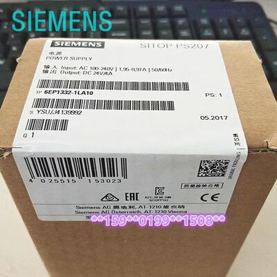 6EP1332-1LA10 SITOP PS207 4A电源 6EP1332-1LA1O AC100-240V