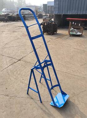 氧气乙387瓶炔倒置架防倾倒支架钢瓶旋气转0架子推车支架4L氧瓶支