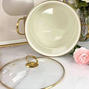 焖泊仕朗锅家用珐琅锅搪锅炖锅砂锅炖锅汤锅烧锅不粘UGZ电瓷磁炉