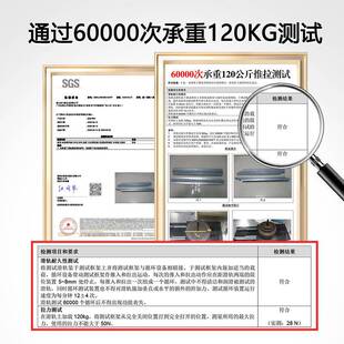 楼梯重柜型滑UWE轨托重底缓冲导加轨长承地轨鞋柜抽拉轨道滑道