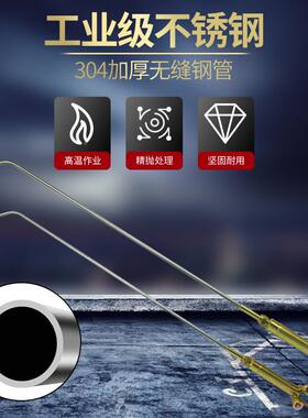 氧气炔丙烷加长烤枪0.8/1.米不锈钢焊型炬2集乙中扩散式等压式烤