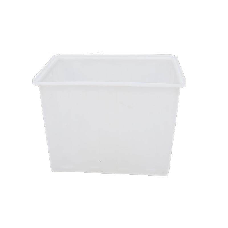 牛筋塑RQL料水箱加厚长方带泥排水形大号养鱼水产养家殖储水桶用