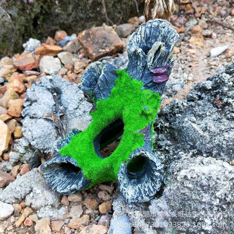 仿真苔藓青苔DZCF0500草坪墙尼龙草粉微植物铺面背景装饰景观沙盘