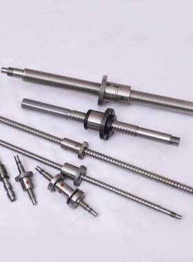 南京厂销家售精密研磨滚珠丝杆右螺旋左非标正KWI反牙螺杆母滚珠