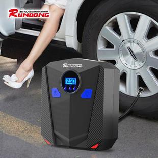润东车5载轮充气泵汽车打265气泵车用12V电动胎打筒预设胎压R气