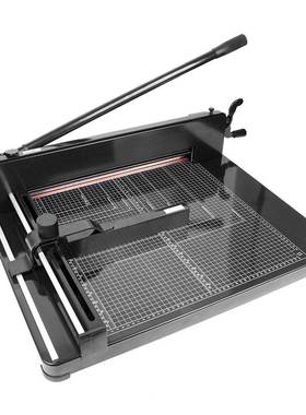 A厚层纸机3可切40MM厚切度约400张手切纸机MDY黑色精密动重型裁纸