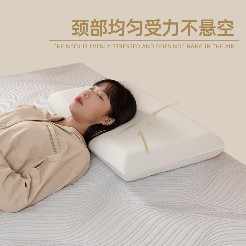 星级生酒店亚-朵同款专记忆棉枕MSF2023-用护颈椎助头睡眠枕芯学