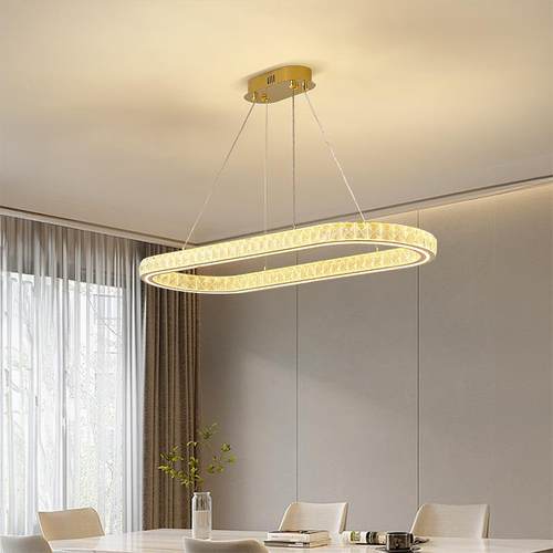 餐厅吊灯灯现代简厅约风大气极奢简餐桌灯具北欧38轻创意客卧室吊