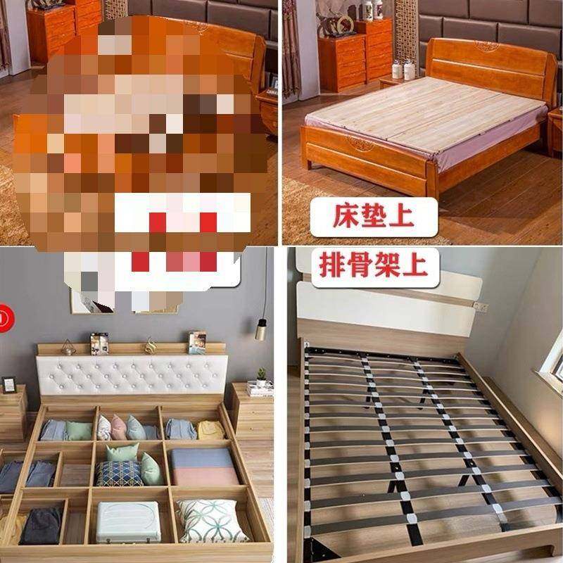 实木木杉床板109加厚学校人板床铺双板单人家用床垫硬床板