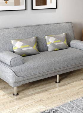 沙发沙沙发床两用折叠家客布艺发双人三NMX人厅租房沙具发懒人沙