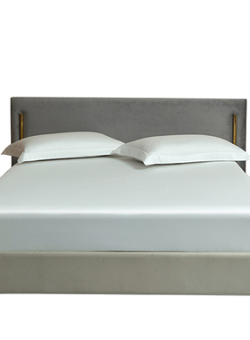 140支A类抗菌加高床笠纯棉单件白色床罩1H米5X200cm厚床垫套保护