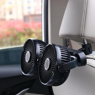 车载风扇1车用双R 8048头22V4v面包车小货车风扇大风风力家车两用