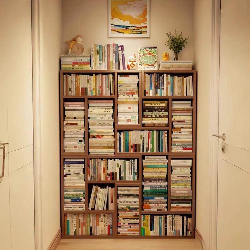 格子书柜落书架自矮由合搭配置物架家用客地EFE厅靠墙储组物柜简,电子元器件市场,其它元器件,淘宝优惠券,粉丝福利购,淘宝优惠卷