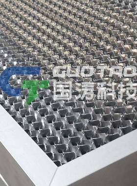 蜂窝油油过滤网雾铝制型蜂窝过S滤器雾过滤IJD器铝蜂窝滤网