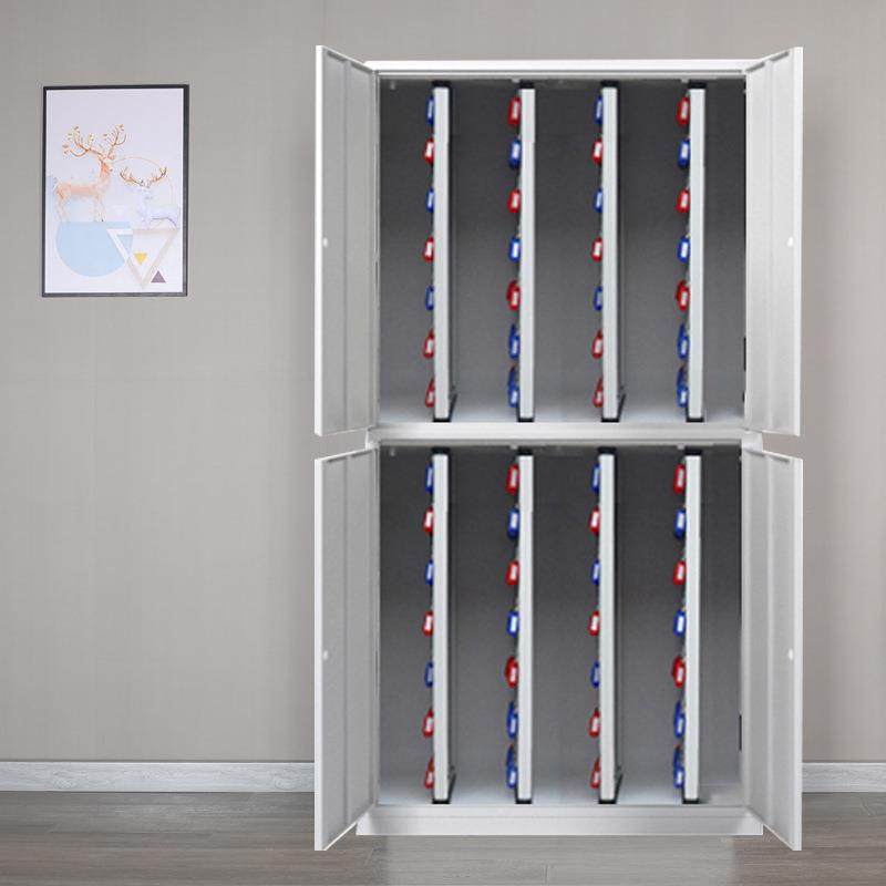 金属办公文件落地柜物业中介汽车钥匙防爆管理柜收租钥匙收纳柜子