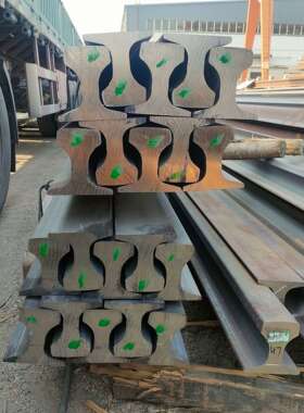 P60轨道 U75VG钢轨 50kg钢轨 25米铁标钢轨 P65淬火轨道R350HT