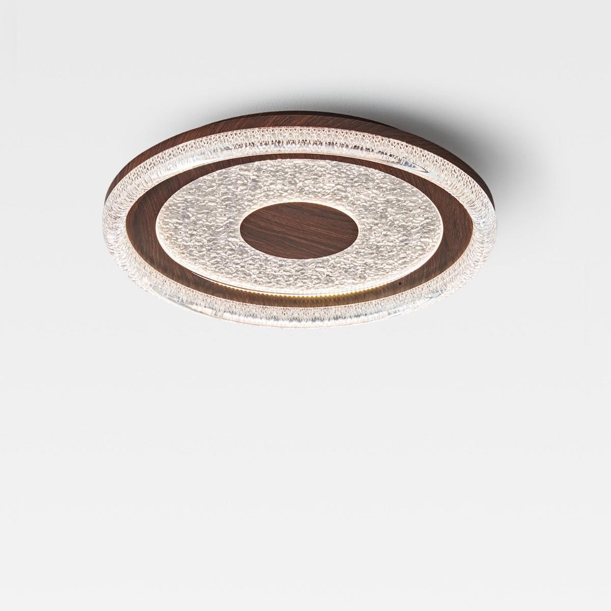 现代全光谱护眼中古风卧室意式极简轻奢感书房客厅led吸顶灯