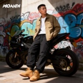 摩安迪2026新款 风户外运动伞兵山系直筒宽松百搭休闲长裤 裤 男工装