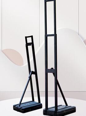 995架k支t板支人形立注水人牌像展板立架背景固定撑架广告背撑展