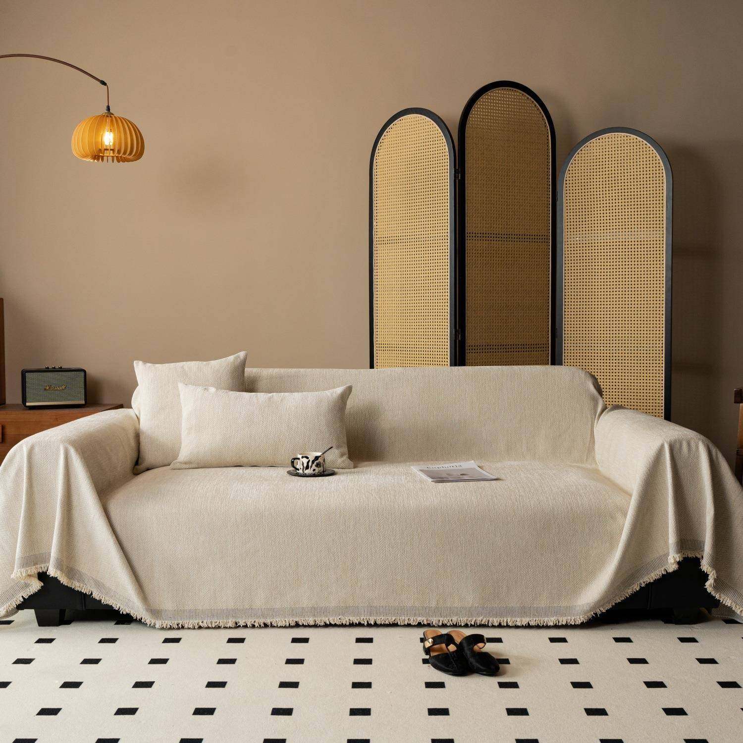 225新款沙发盖布中风雪0尼古尔全盖巾四季沙通用GGP发垫高级感沙,居家布艺,沙发套,淘宝优惠券,粉丝福利购,淘宝优惠卷