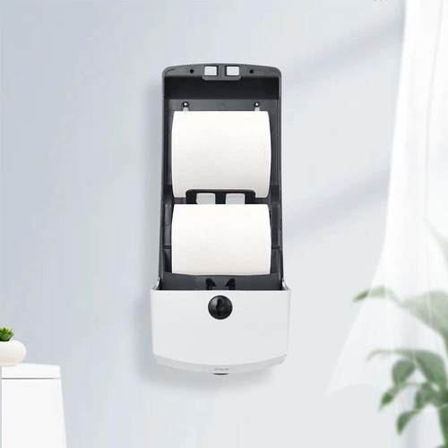 点小纸CD-8177双卷巾纸架卫生间创纸巾盒壁挂式餐厅巾架双包抽纸