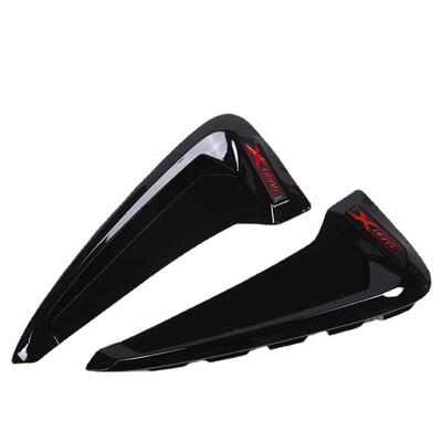 适用于宝马X1改装M翼子板出风口1114-8款X侧裙5叶子5板装饰框装饰